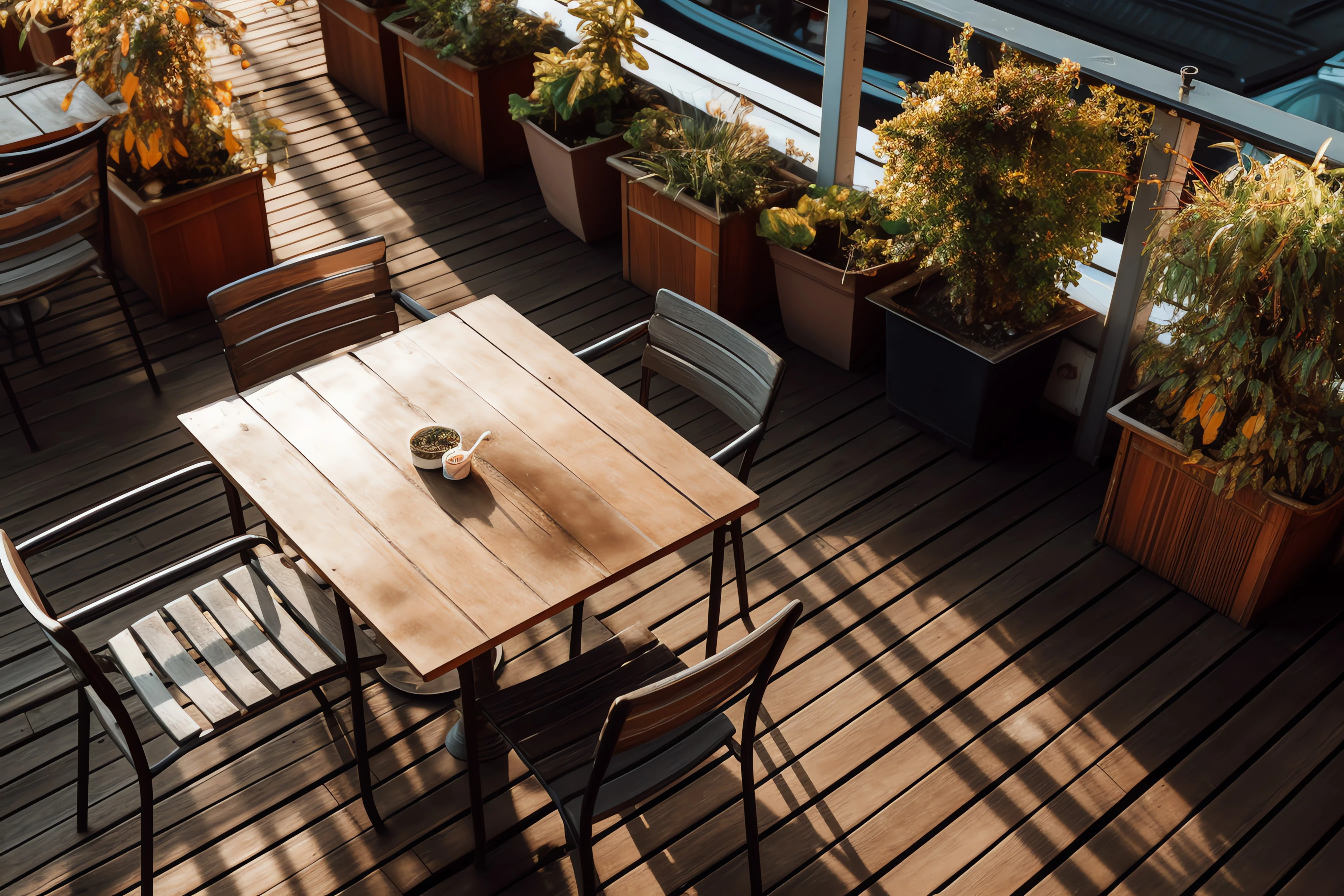 Terrasse - Parqueteur de l'Europe